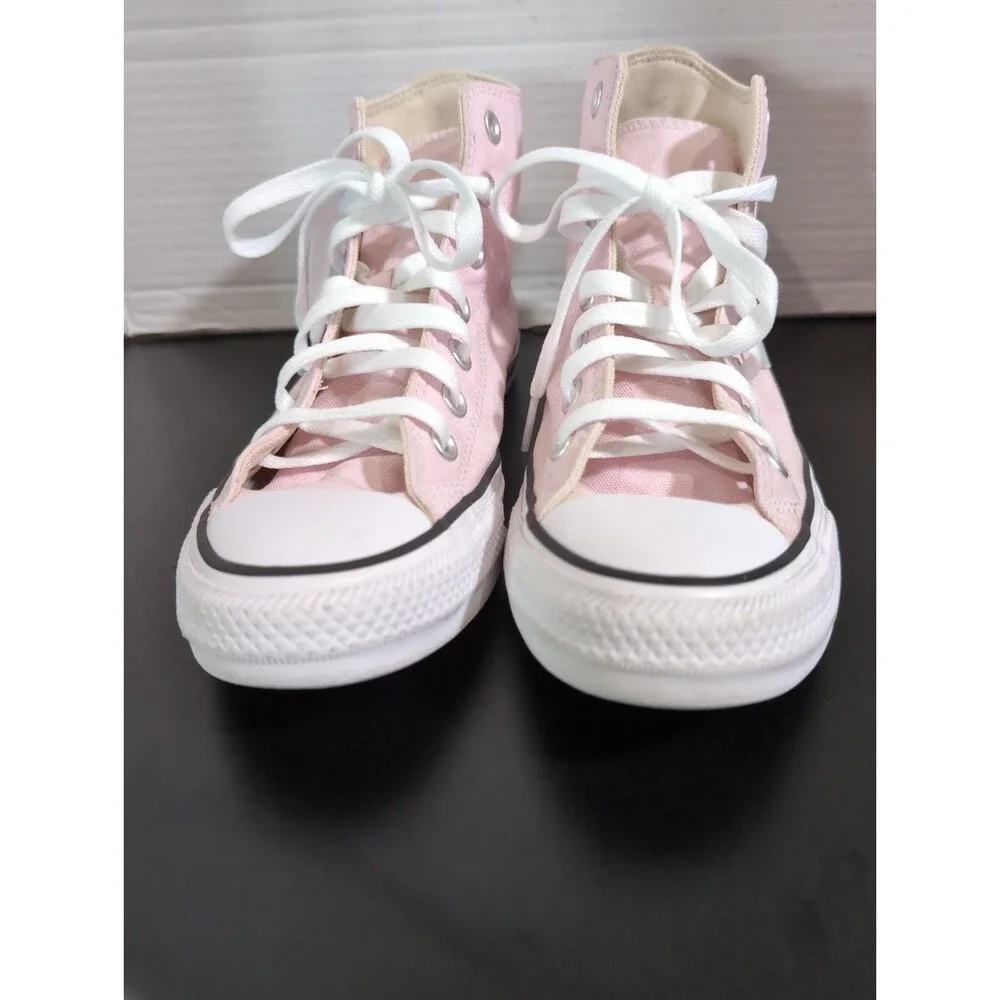 CONVERSE CHUCK TAYLOR ALL STAR HIGH TOP PINK SNEAKERS WOMENS 7.5/MENS 5.5 EUC